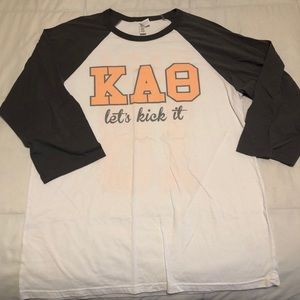 Kappa Alpha Theta 3/4 Sleeve Shirt